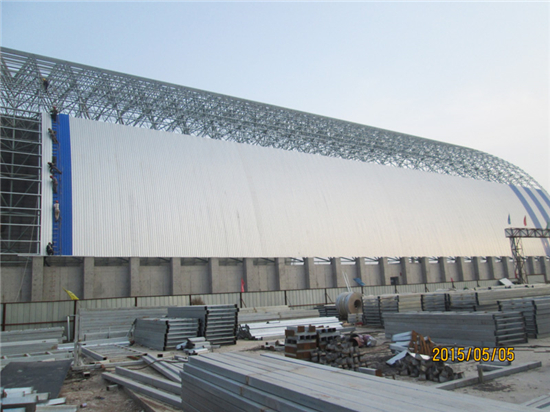 茌平信源铝业干煤棚网壳工程
